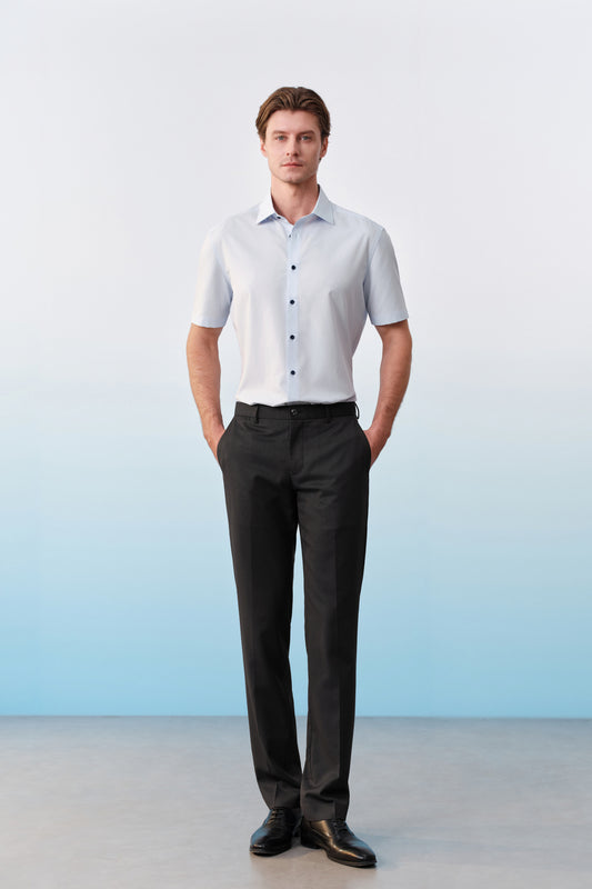 Non-Iron Short-Sleeve Dress Shirt