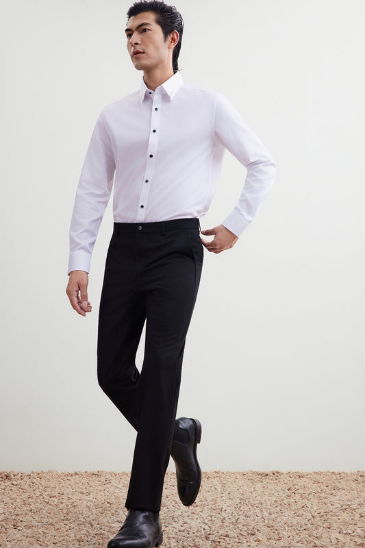 Non-Iron 長袖商務恤衫