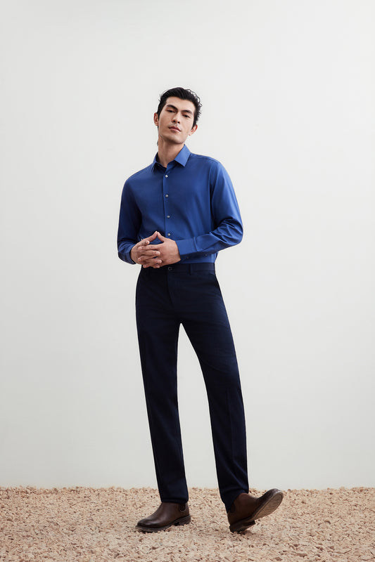 Non-Iron 長袖商務恤衫