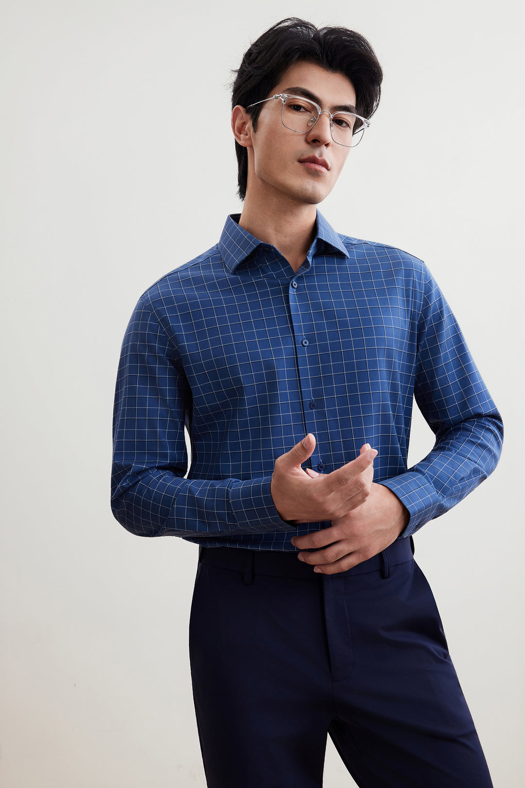 Non-Iron 長袖商務恤衫