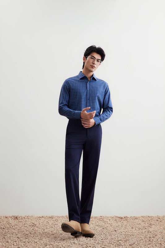 Non-Iron 長袖商務恤衫