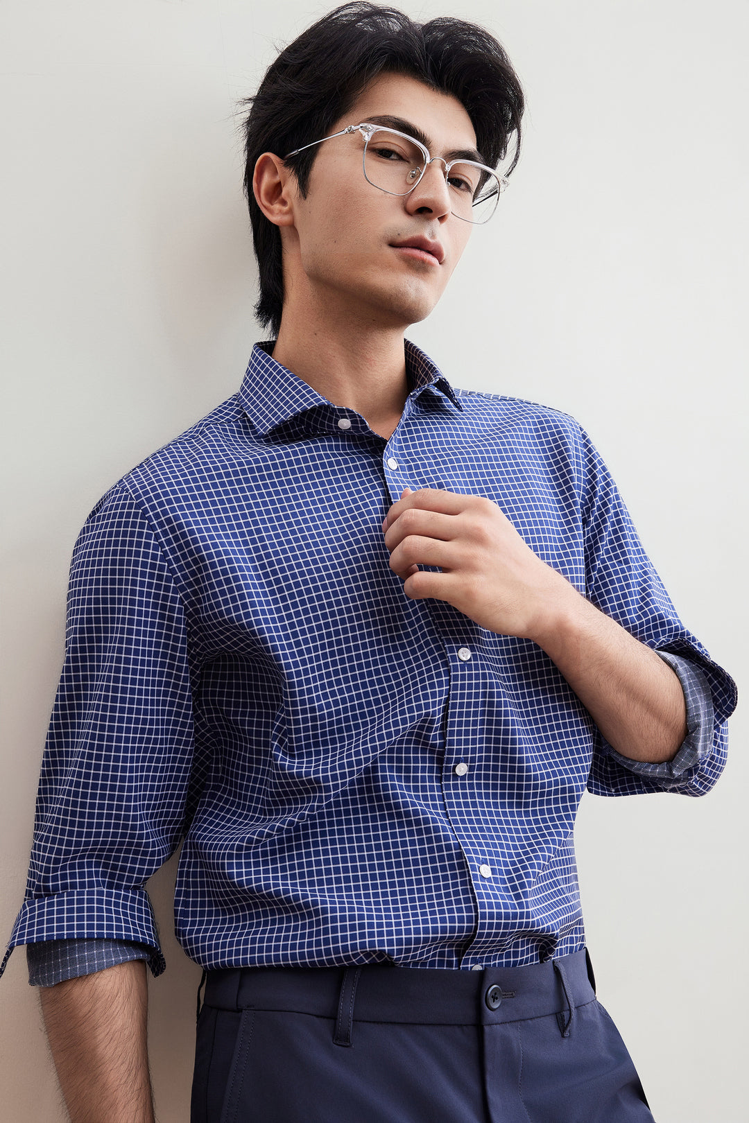 Non-Iron 長袖商務恤衫