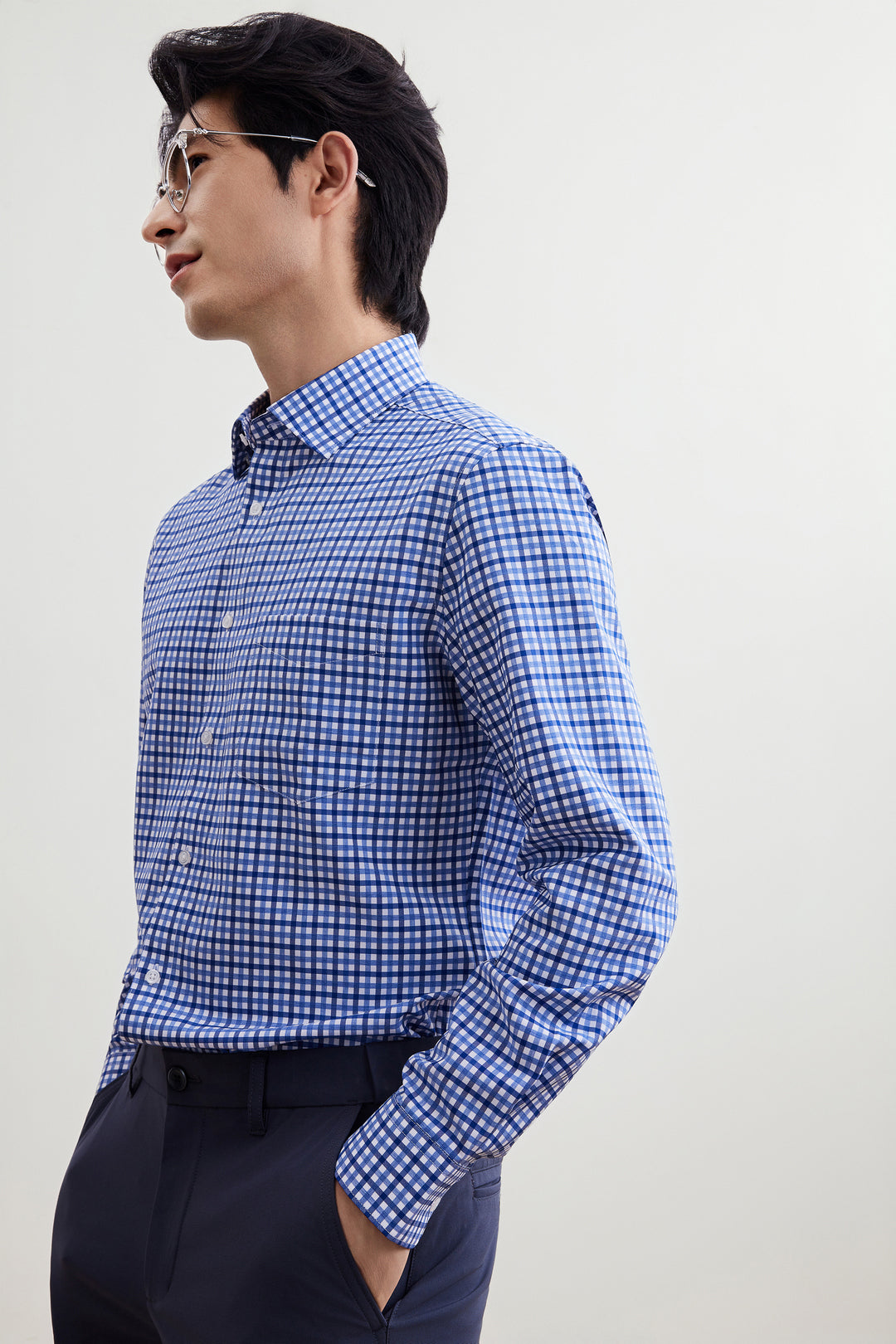 Non-Iron 長袖商務恤衫