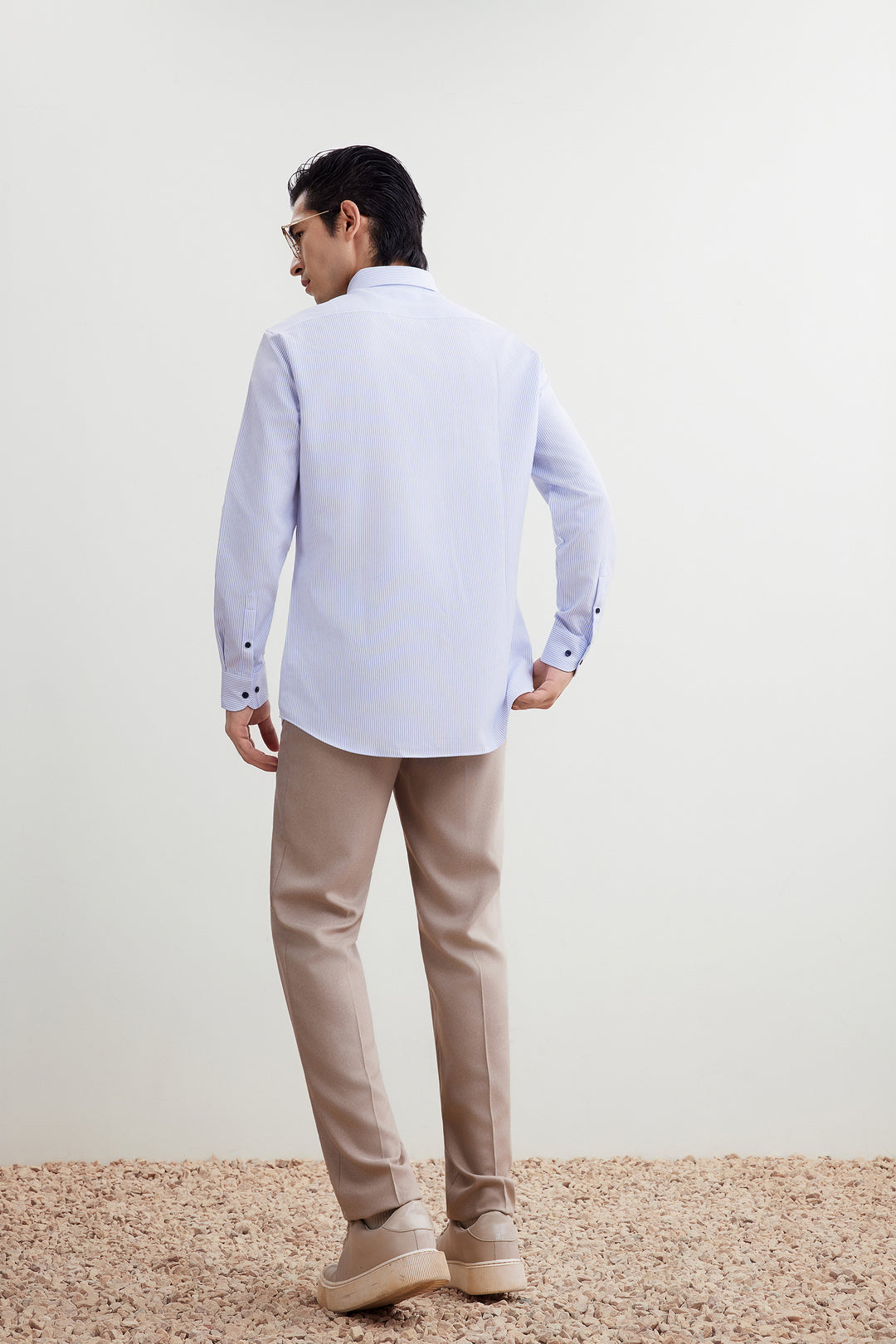 Non-Iron 長袖商務恤衫