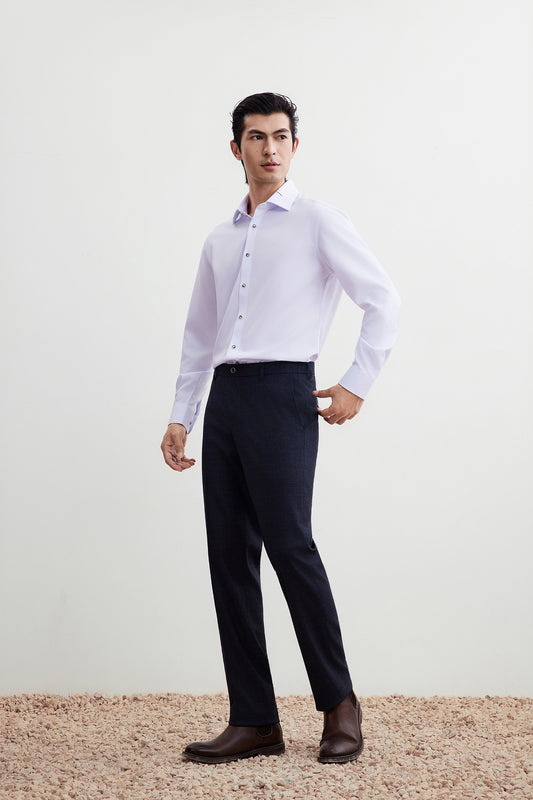 Non-Iron 長袖商務恤衫