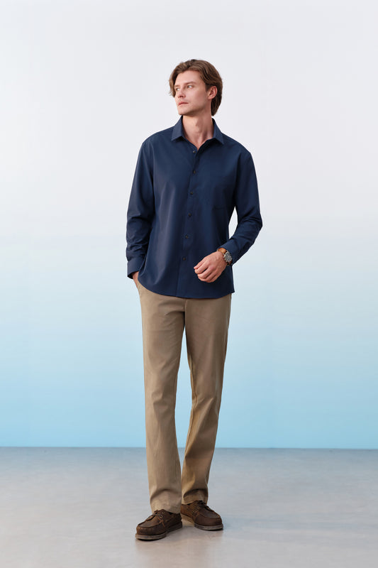 Non-Iron Long-Sleeve Dress Shirt