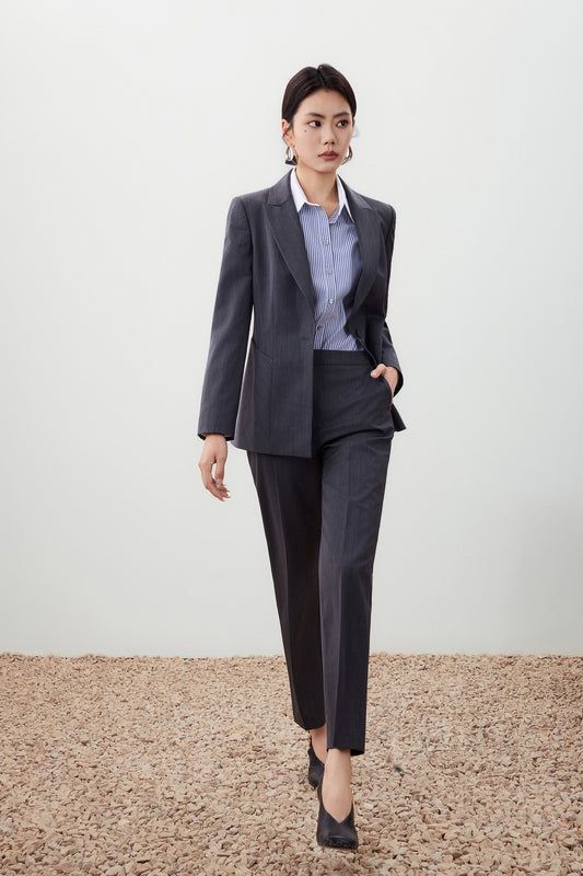 Wool Collection Anti-Static 劍領套裝西裝外套