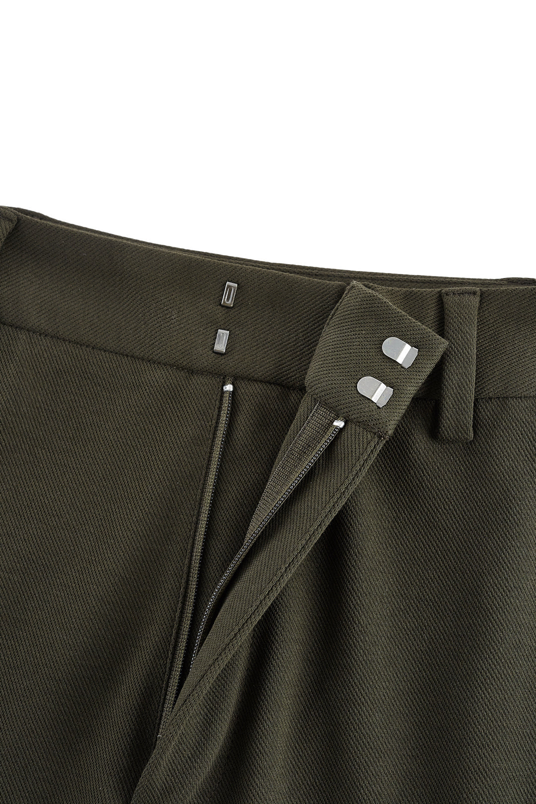 煙管褲型休閒長褲(配腰帶)