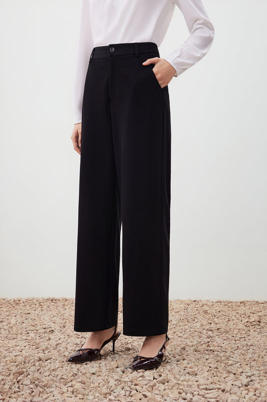 Straight Leg Casual Pants