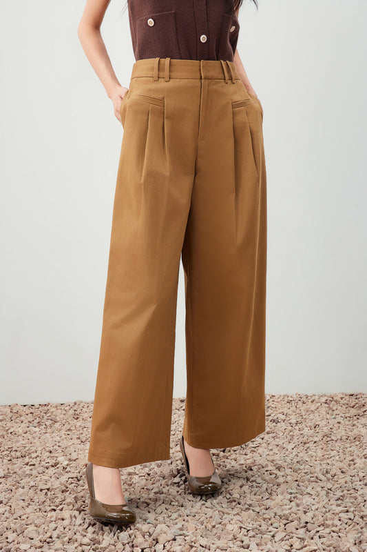 Wide Leg Casual Pants