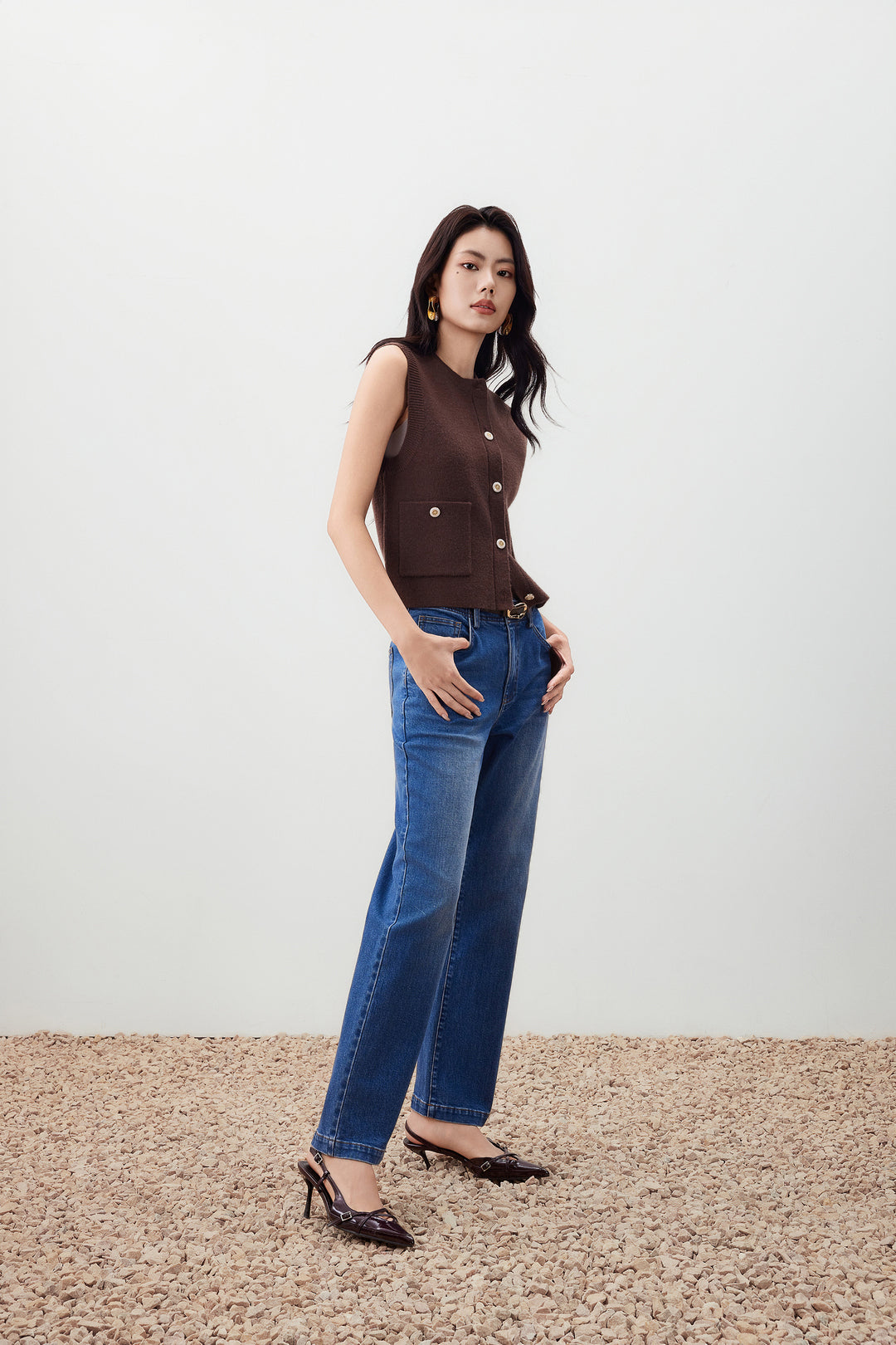 Denim 牛仔褲(配腰帶)