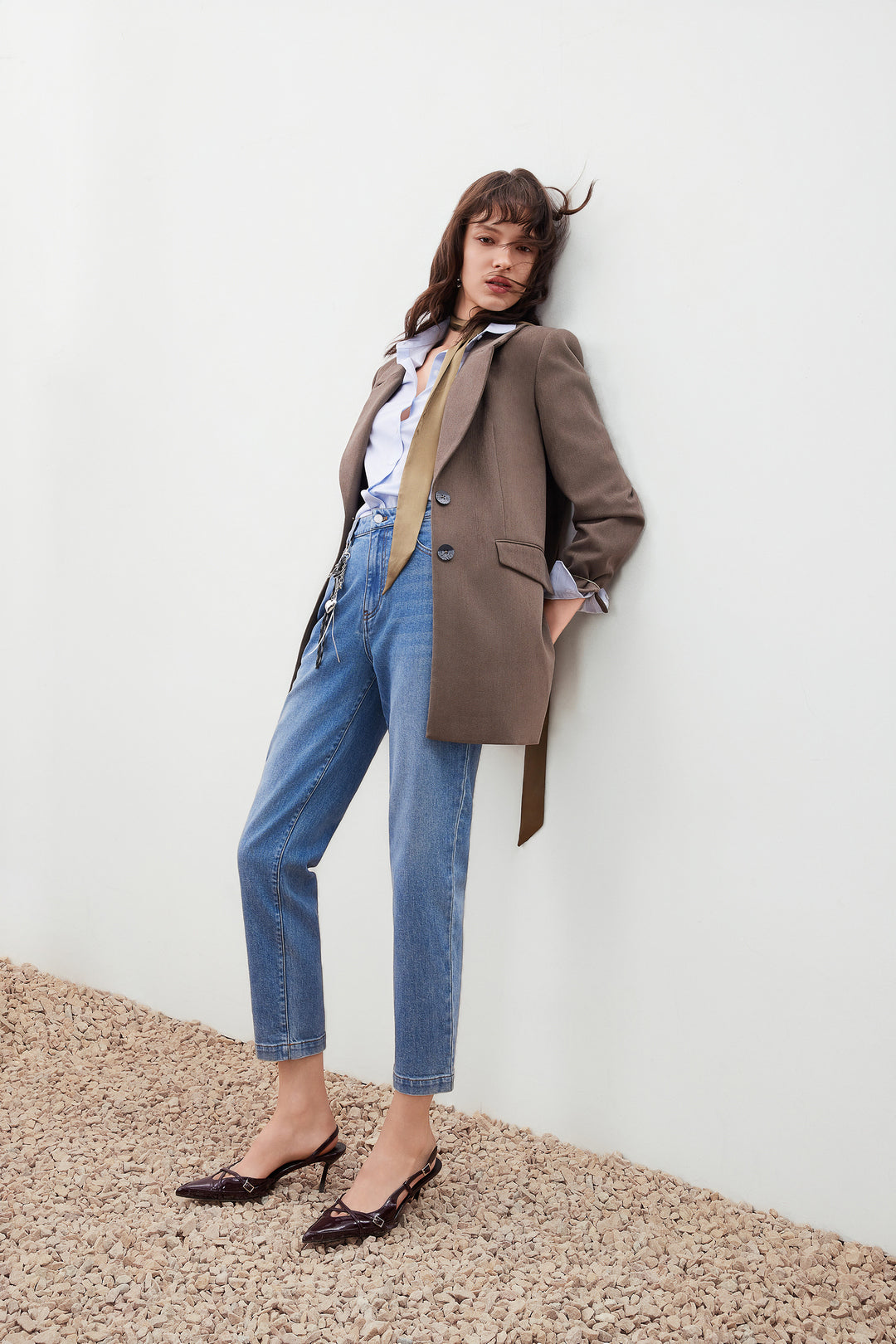 Denim 牛仔褲(配腰帶)