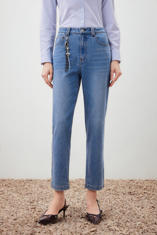 Denim 牛仔褲(配腰帶)