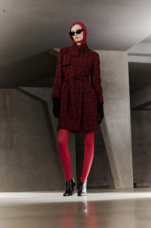 BLAACK | Wool Collection Stand Collar Coat