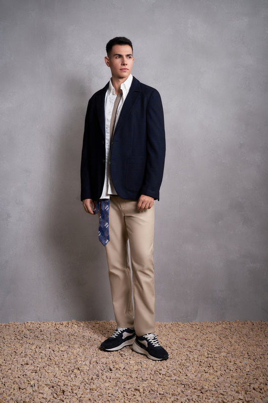 Jacquard 獨立西裝外套