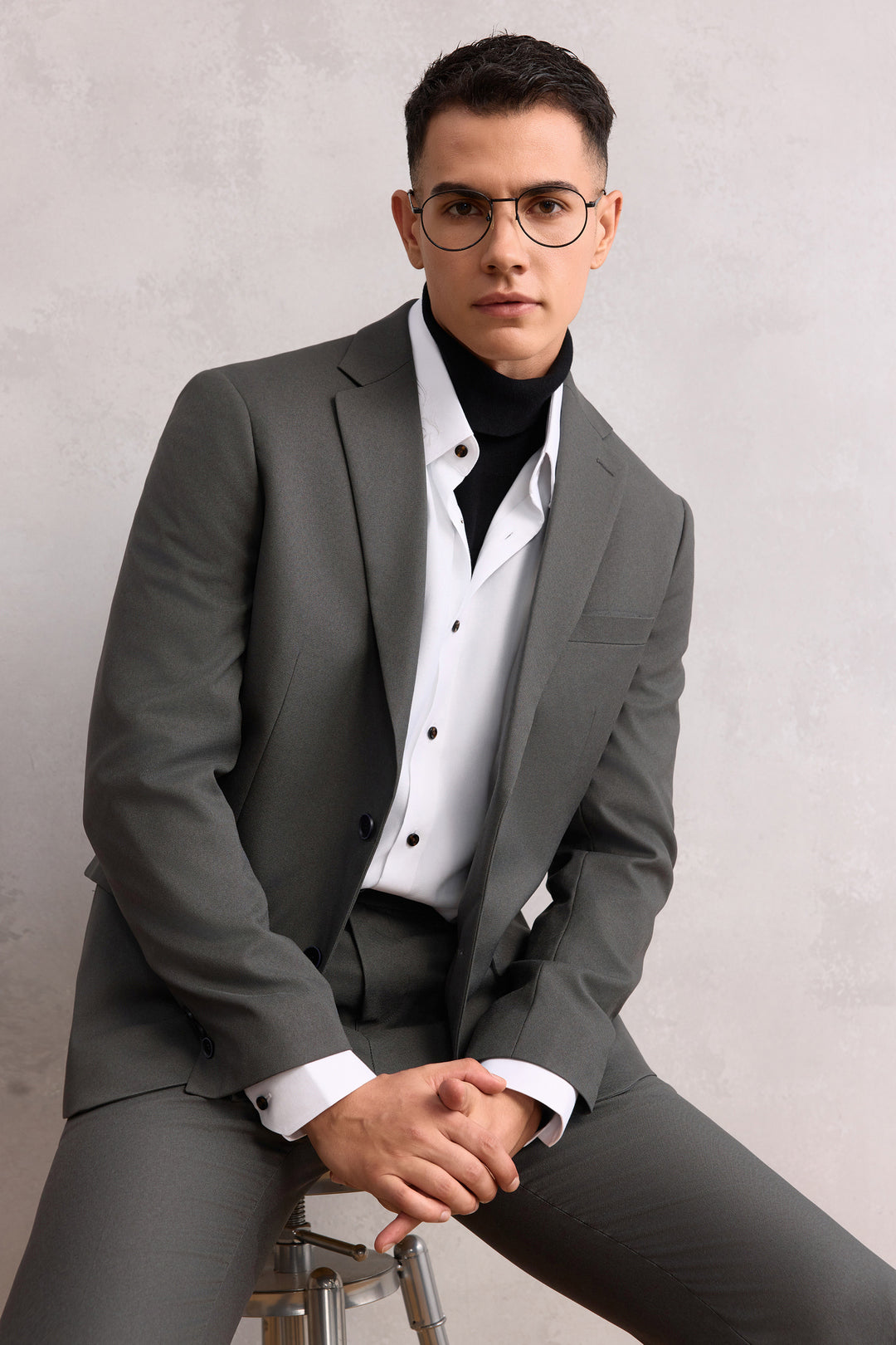 Non-Iron 長袖商務恤衫