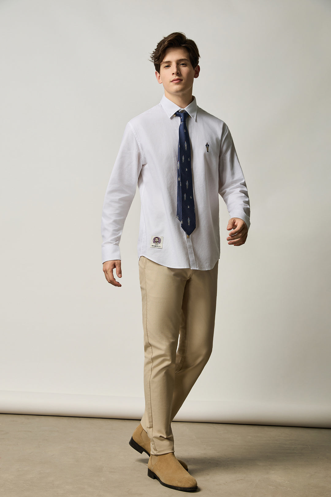 G2000 X Rodrigo Saldana Wrinkle Free 長袖休閒恤衫