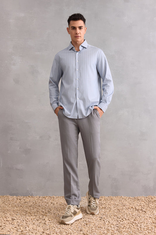 Non-Iron 長袖商務恤衫