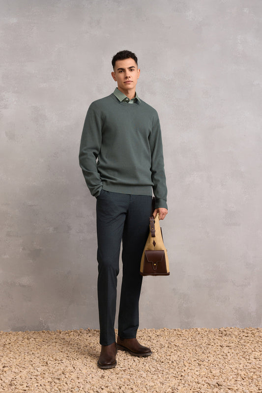 Color Block 針織毛衣