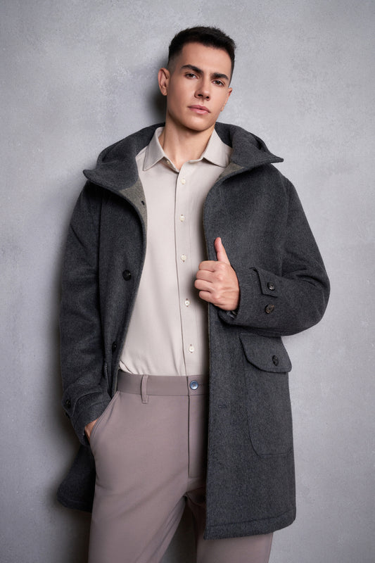 G2000 MAN-wool-blend-coat-58195164-Grey