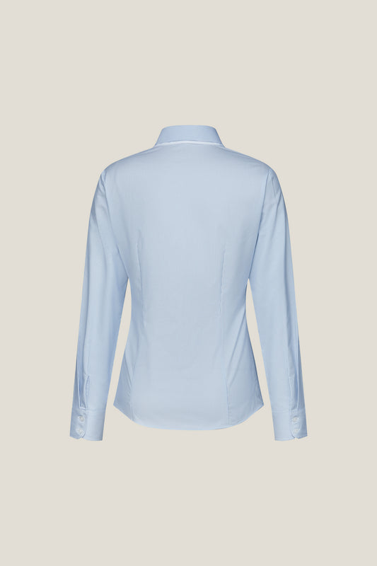 Non-Iron 恤衫領長袖商務恤衫