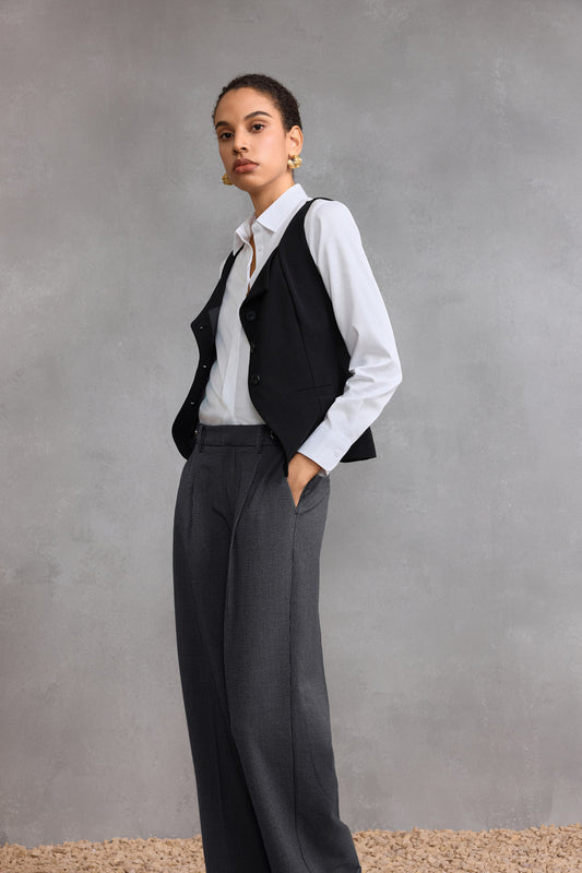 Straight Leg Casual Pants