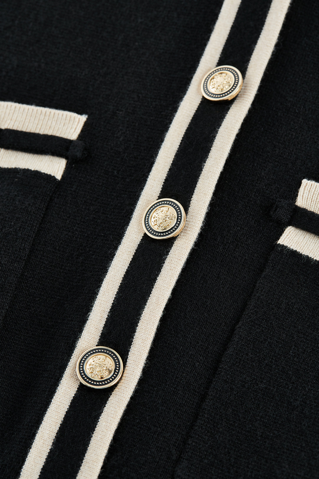 V-Neck Long Sleeve Cardigan