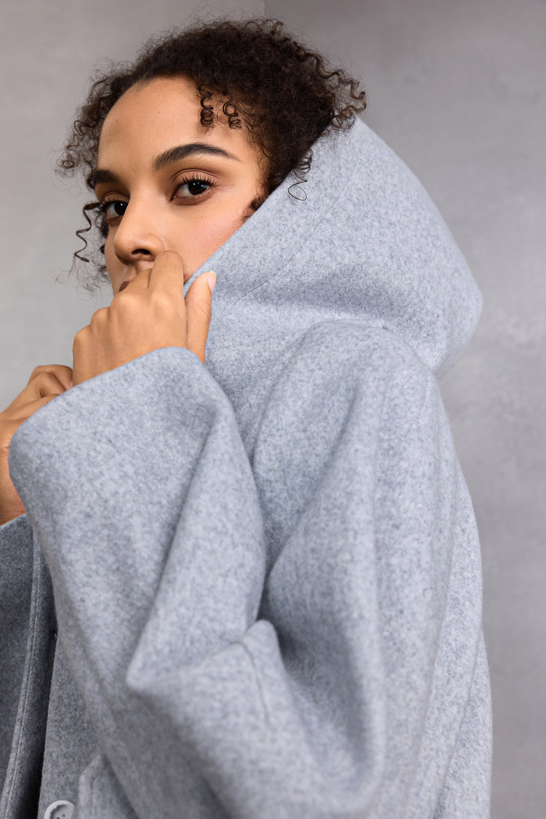 Wool 連帽休閒外套