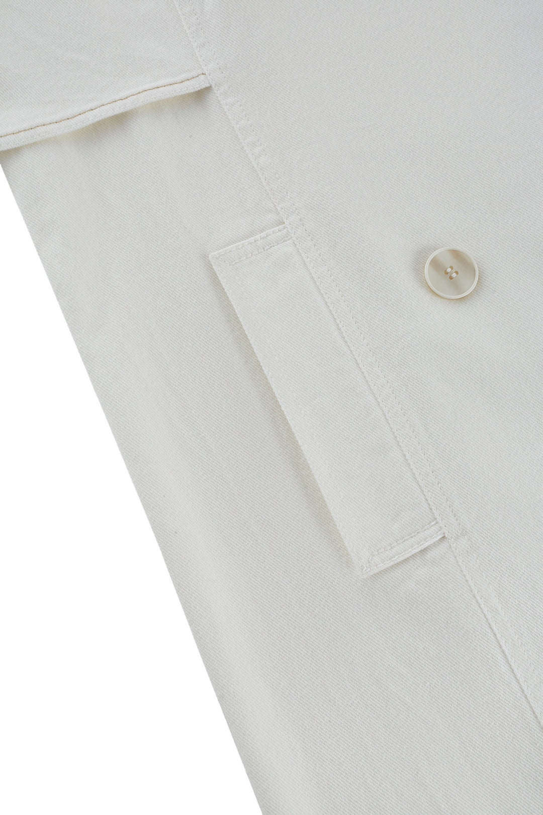 Denim Lapel Collar Coat