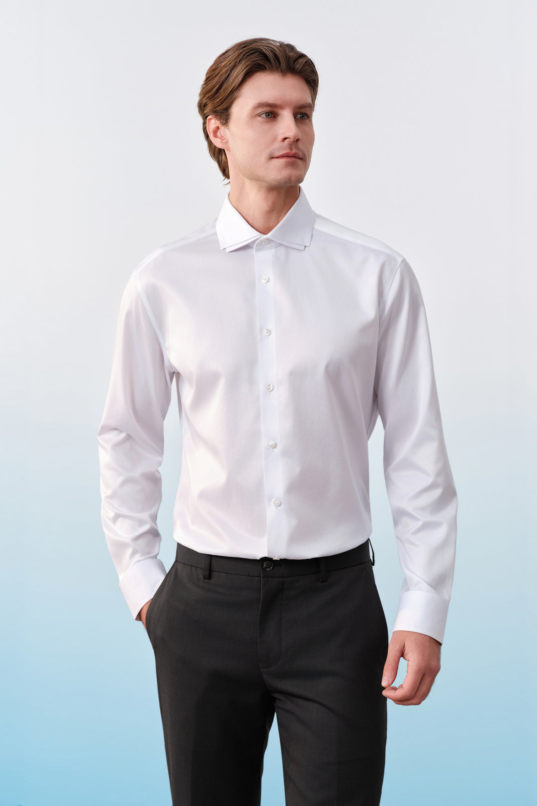 Non-Iron Long-Sleeve Dress Shirt