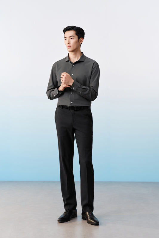 Non-Iron Long-Sleeve Dress Shirt