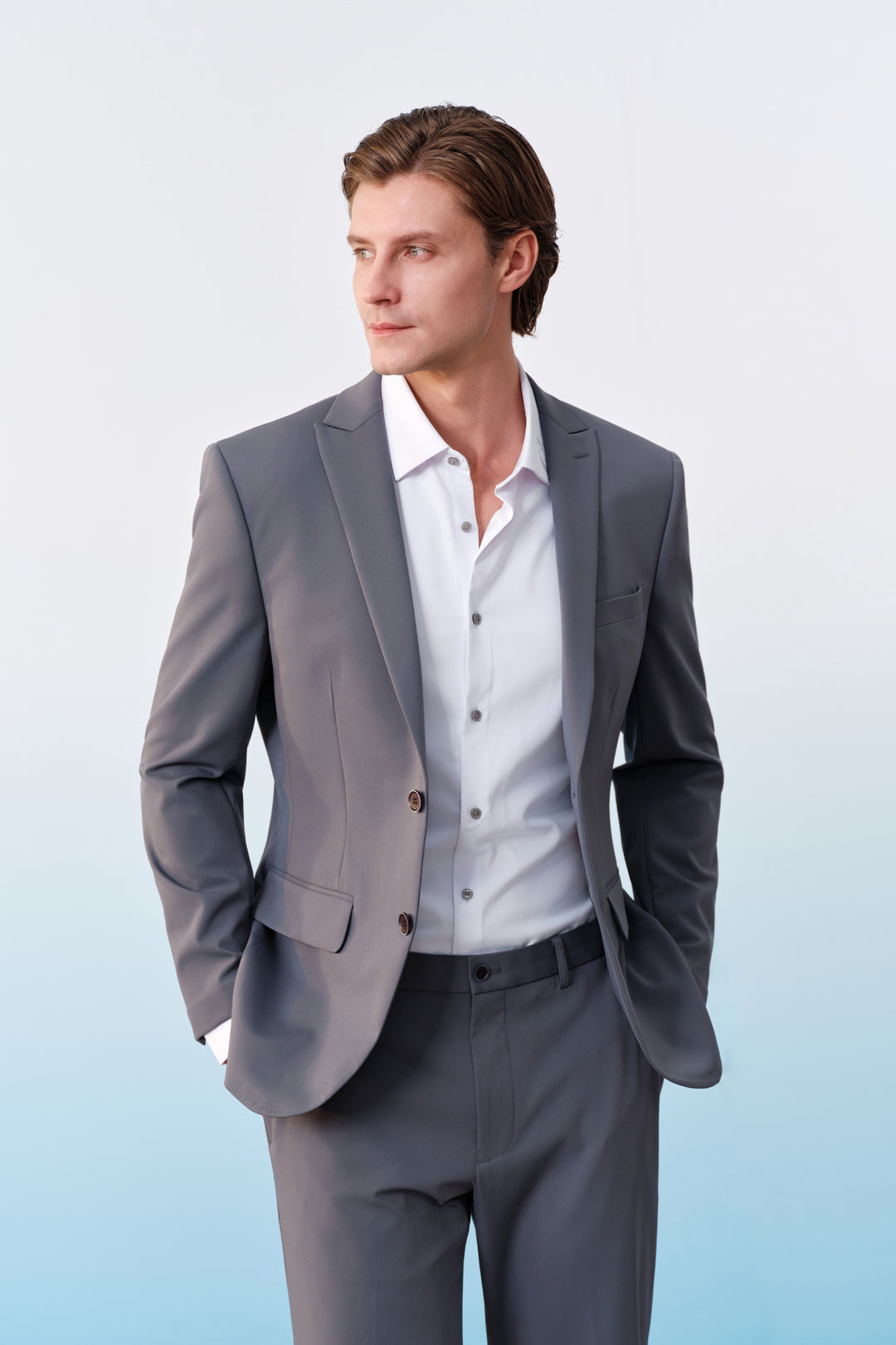 Easy Ironing Long-Sleeve Dress Shirt