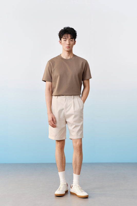 Cotton Blend 休閒短褲