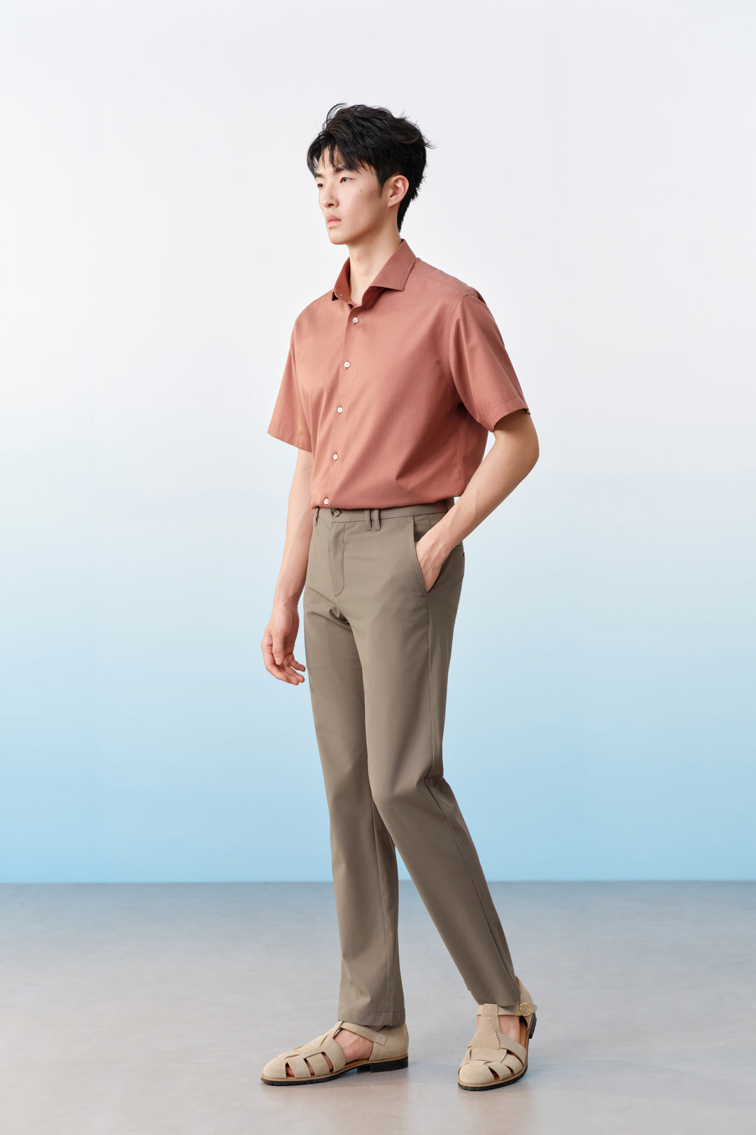 Regular Fit 休閒長褲