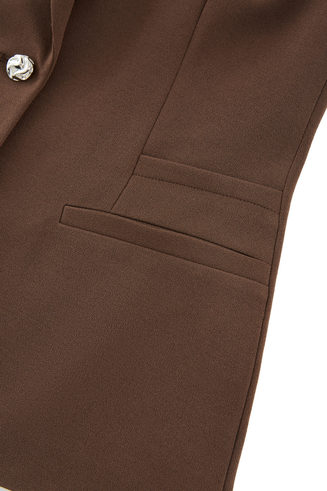 UV Protection | Notch Lapel 標準領獨立西裝外套(配可拆卸胸針)