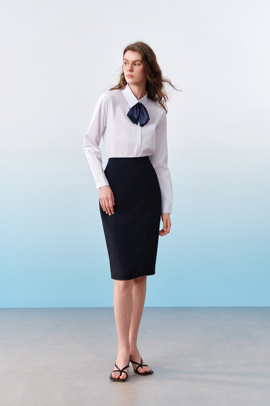 Easy Ironing | Shirt Collar Long-Sleeve Dress Shirt