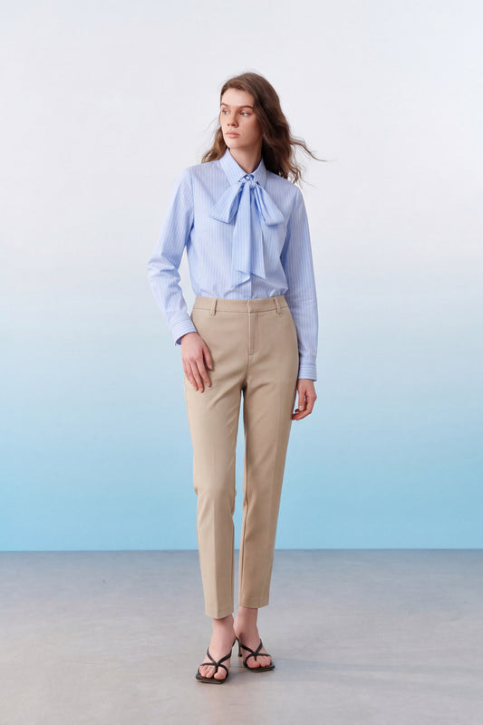 100% Cotton | Shirt Collar Long-Sleeve Dress Shirt