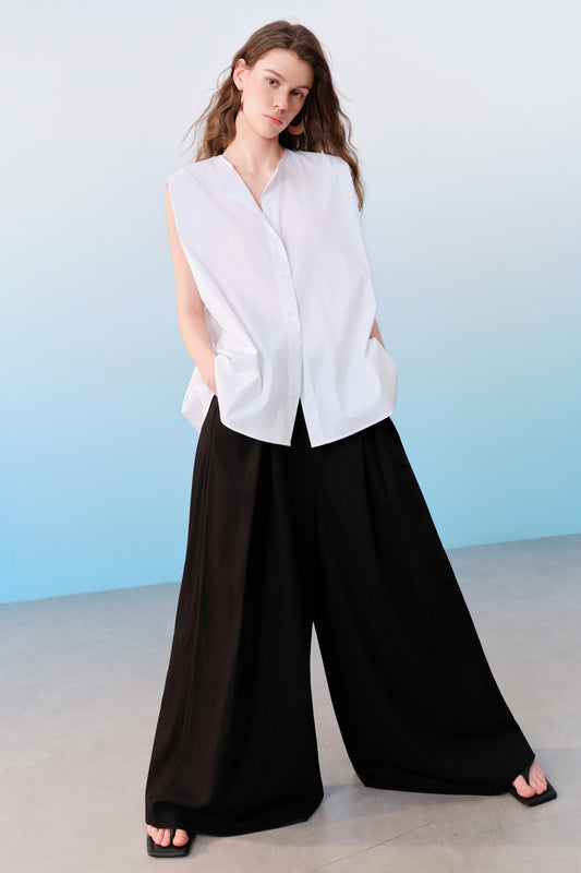 Round Neck 圓領襯衫