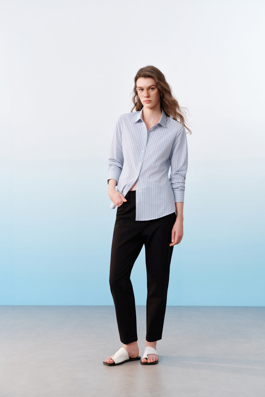 Multi-Way Stretch | Regular Waist Casual Pants