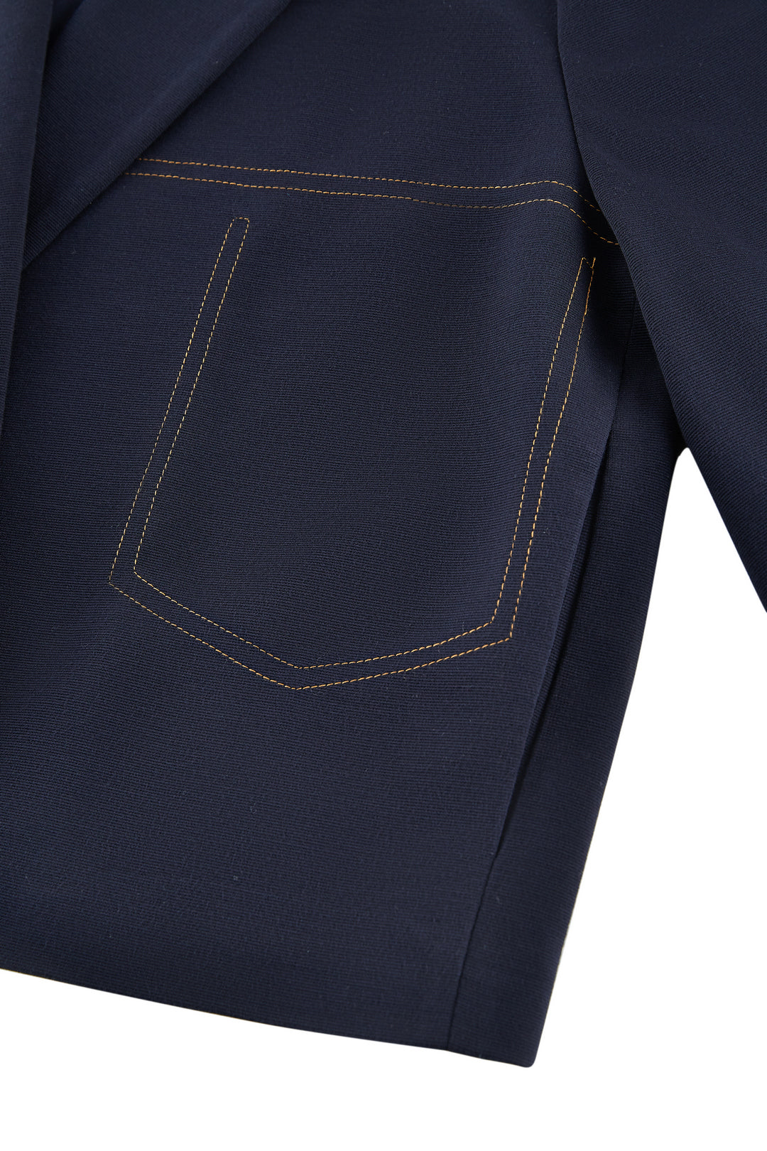 Lapel Collar Long Sleeve Jacket