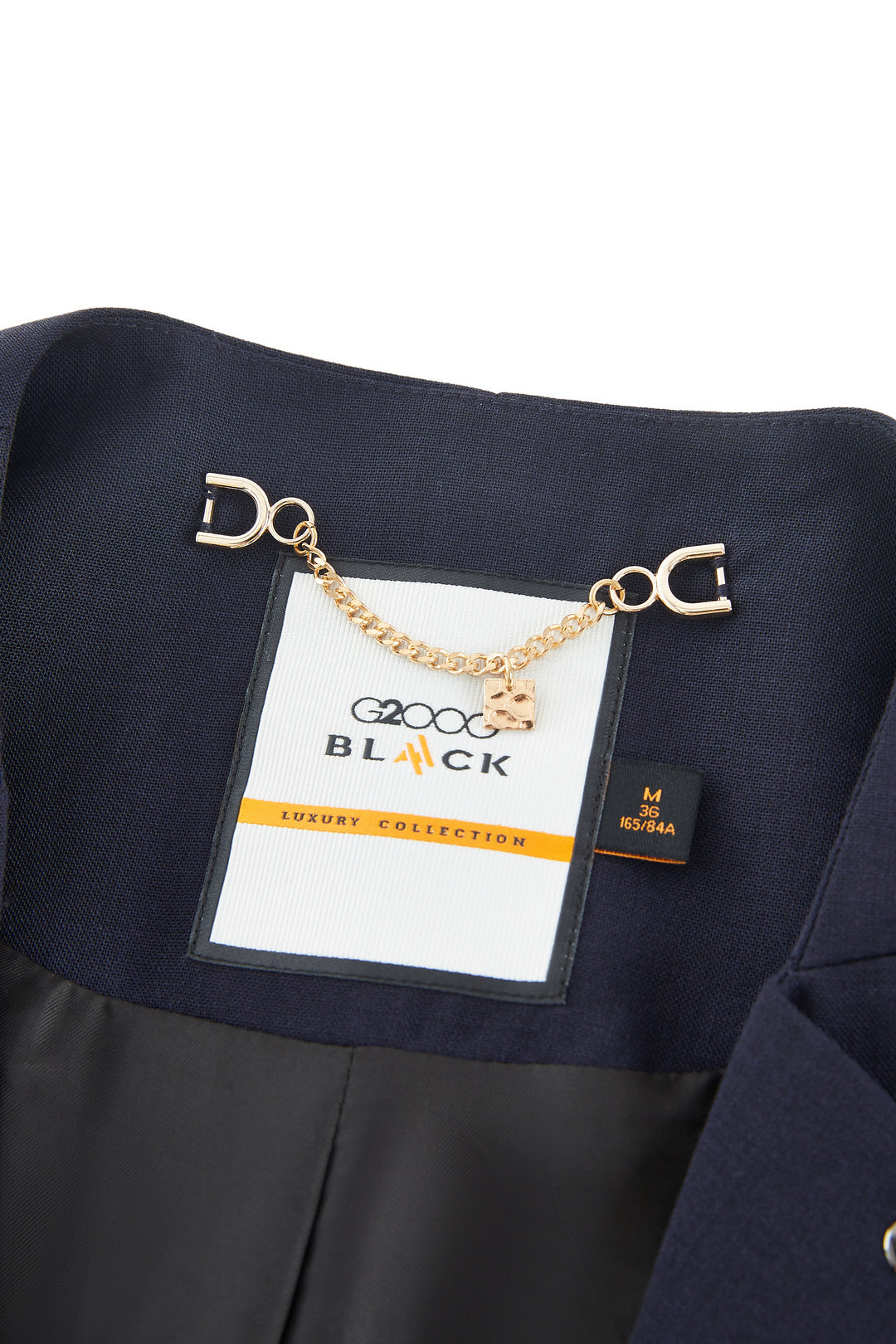 LUXURY | 100% Wool | Lapel With Metal Studs And Self Fabric Looping 金屬鉚釘和自布環的翻領獨立西裝外套(配墊肩)