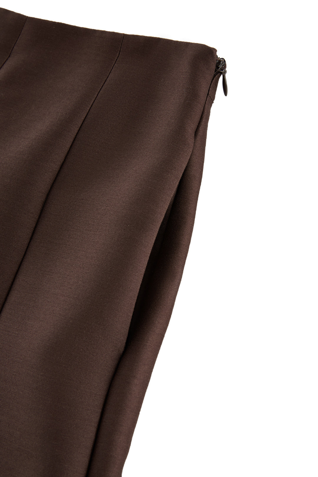 LUXURY | Premium Wool-Silk Blend | Regular Waist Casual Pants