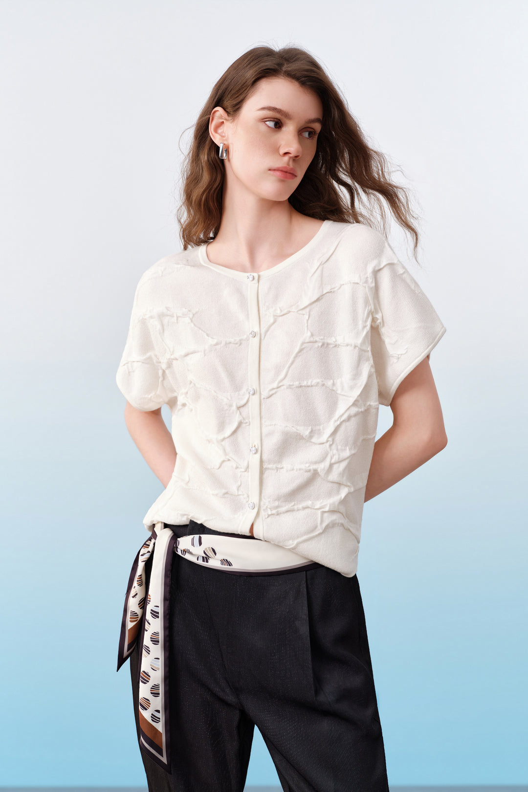 BLAACK | Machine Washable | Round Neck 圓領針織外套