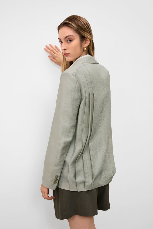 G2000 WOMAN-machine-washable-peak-lapel-blazer-63217637-Green