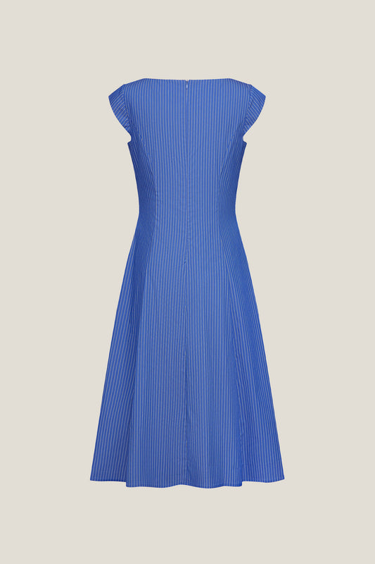 Cotton Blend | Scoop Neck Dress