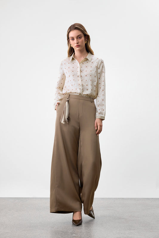 Regular Waist Casual Pants