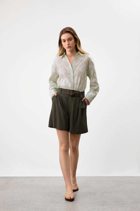 Regular Waist Casual Shorts