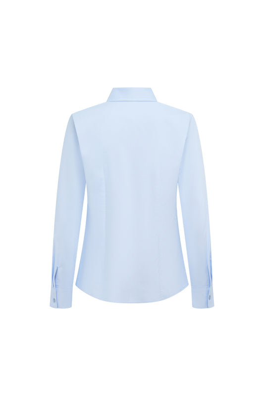 Easy Ironing | Shirt Collar Long-Sleeve Dress Shirt (With Detachable Bow Tie)