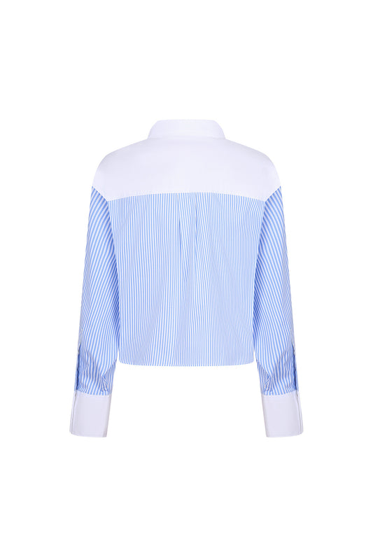 Striped | Shirt Collar Casual Shirt