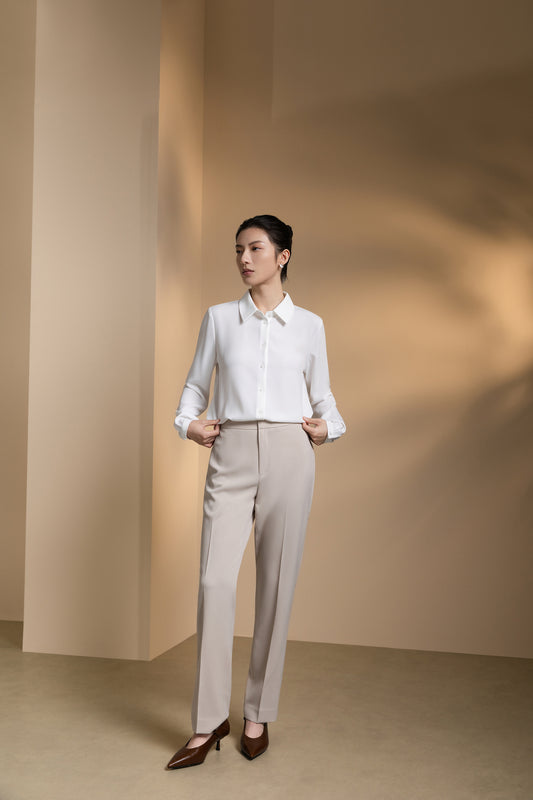 Dobby | Machine Washable Suit Pants